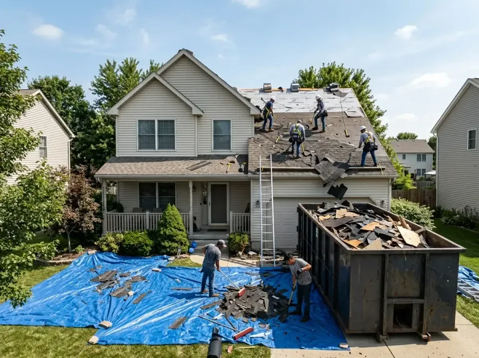 roof-replacement-debris-remova-004 — frequently asked questions, Cheapest Dumpster Rentals in Blue Ash, OH